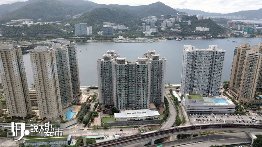 高層望吐露港海景