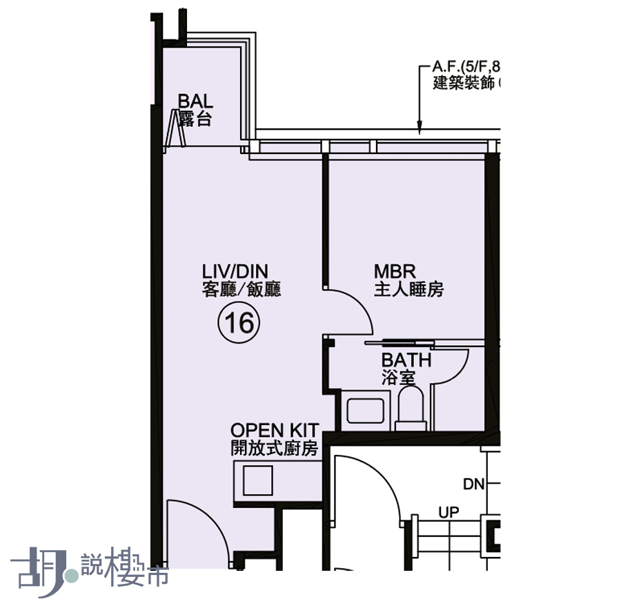 2座16室平面圖