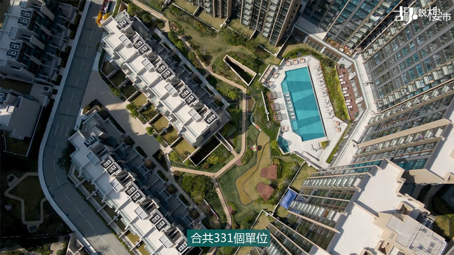 園林設計,面積比例達整個樓盤的30%
