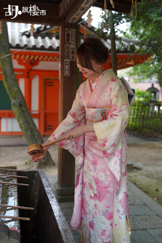 去了京都的著名景點，金閣寺和清水寺，大家都可以和我一樣穿上和服拍幾張相，感受下當地文化！