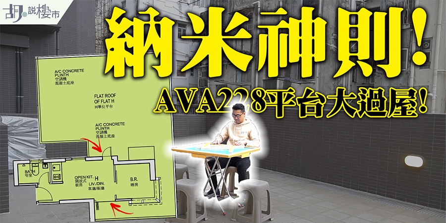 【AVA 228驗樓】納米樓神則：平台大過屋2.5倍! (附影片)