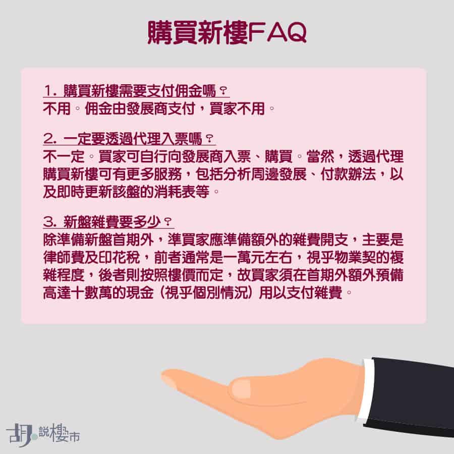 購買新樓FAQ