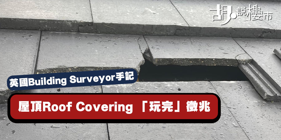 【英國Building Surveyor手記】屋頂Roof Covering 「玩完」徵兆