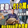 【朗天峰: 驗樓】為養象龜斥 513 萬入市？鍾 Sir 直擊浴室滲水疑雲 (附影片)