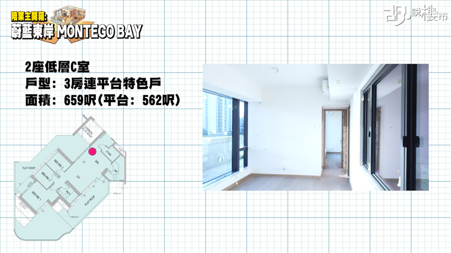 2座低層的一個特色單位